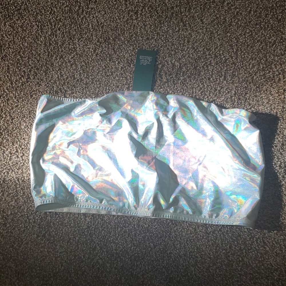 Shiny Bright Tube Top